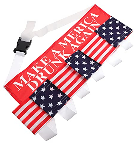 MAGICLULU 5 Pezzi Cintura Per Bevande Con Cintura Per Birra Da Festa Per Escursioni E Attività Allaperto