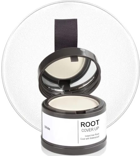 Hairline Enhance Powder - Instantly Cover Gray Hair Root - Touch-Up, White 4g
