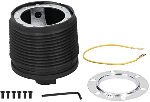 Accesorio de Conector Adaptador de Cubo de Volante, Plástico de Aluminio, Apto para Interior Automotriz 206 1998-2016