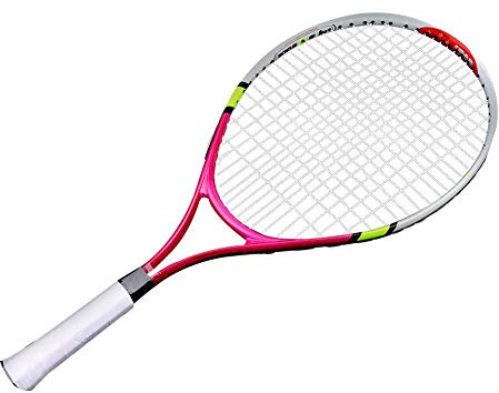 TOPINCN Raquette de Tennis Raquette d'entraînement de Tennis Junior très légère pour Les Enfants Pratique de Formation pour débutants - 1 Sac de Transport Inclus(Rose Red)