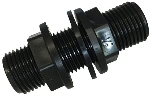 1/2 BSP Water Butt / Storage Tank Barrel Outlet Threaded Connector Grow Insane