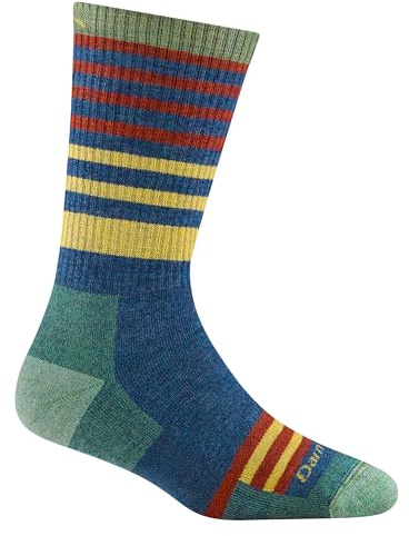 Darn Tough Hiking Socks for Women – Merino Wool Crew Socks, Lightweight and Breathable, Moisture-Wicking Summer Hiking Gear for Women – Indigo, Small
