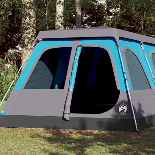 Generico Tenda Familiare a Cupola 10 Persone Blu a Rilascio Rapido,Articoli Sportivi,Ricreazione all'aperto,Campeggio ed Escursionismo,Tende-4004240