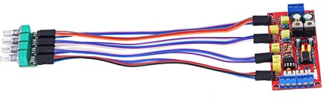 Cocoarm Board NE5532 Preamp Module Dual 5532 Control Preamp med Diskant Mid Bass Volymjustering 20 Till 20KHz för HIFI Audio Power Amplifier -användare