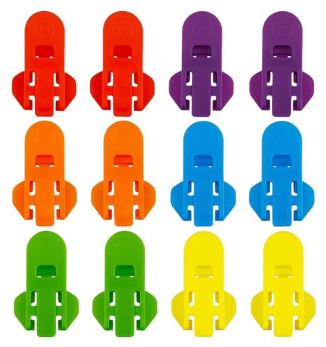 NHQZ Abrelatas, Tapas para Latas, Tapas para latas de Cerveza, Tapas para latas de Refrescos, a Prueba de Cenizas e Insectos, Reutilizables, Adecuadas para Cola, Cerveza, Refrescos, 12 Piezas