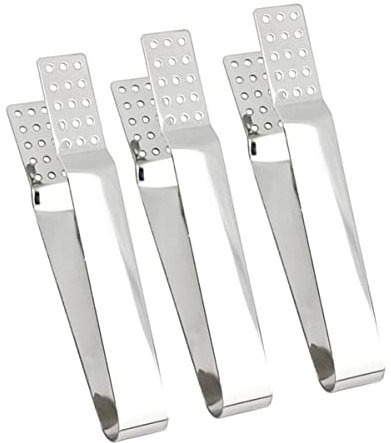 OFFSCH 3piezas Mini Pinzas Para Bolsitas De Té Acero Inoxidable y Duraderas Tipo De Té
