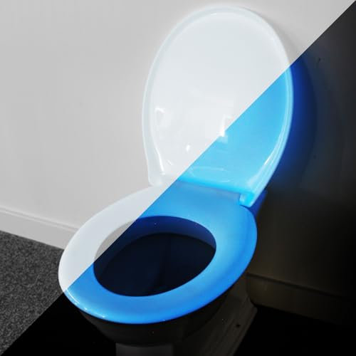 Glow in The Dark Toilet Seat - Blue