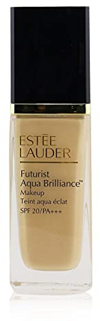 Estee Lauder, Futurist Aqua Brilliance Liquid Foundation - 1W0 Warm Porcelain, 30 ml
