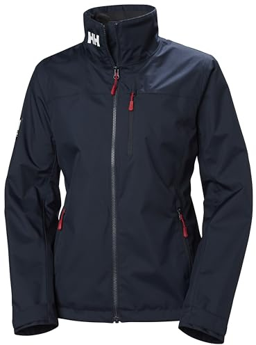 Helly Hansen Crew Jacket Chaqueta, 597 azul marino, S Mujer