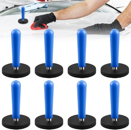 8 imanes de montaje para coche, soporte magnético para embalaje, soporte magnético para embalaje de coche, herramienta de laminación para papel de aluminio, envoltura de coche, lámina de coche,
