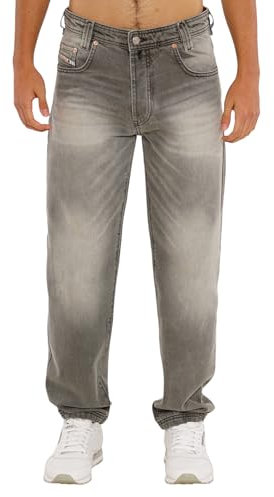 Picaldi® Zicco 472 Jeans | Loose & Relaxed Fit | Karottenschnitt Hose | Lässig & Locker Geschnitten (W34/L34, Reyes)