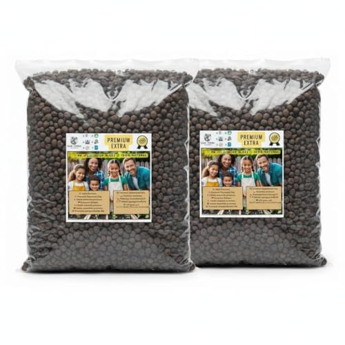 OLD TERRA NATURAL 3l. ARLITA para Plantas Sustrato orquideas Arlita para Plantas jardineria Arcilla expandida Piedras Drenaje macetas sustrato para orquideas Soil. (Grano fino, x2)