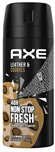 Axe Deo 6 x 150 ml Deodorant Deospray Collision Leather & Cookies