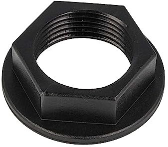 tecuro Contre-écrou avec filetage intérieur 1/2 - PP noir