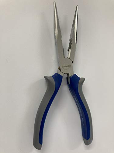 PINZA BECCHI 1/2 TONDI DRITTI 200 mm MANICI IN PVC PROFESSIONALE