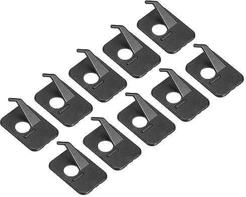 PATIKIL Flèche Repos, 12 Paquet Plastique Adhésif Tir Arc Flèche Support pour Gauche Main Composé Arc Classique Arc