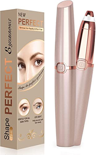 Eyebrow Trimmer Women, Rechargeable Protable Eyebrow Trimmer Safe Lady Trimmer Eyebrow Shaping Razor, Painless Eyebrow Shaver Hair Remover