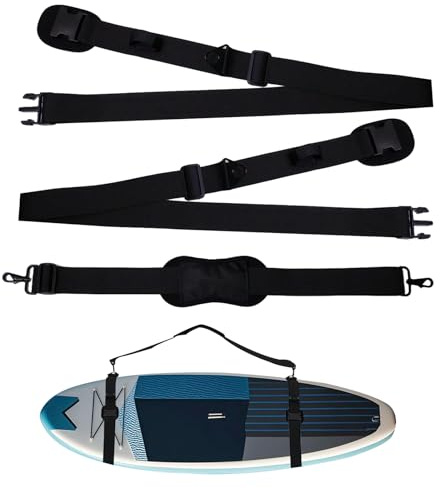 pangutheos Correa para Tabla de Surf, Correa de Transporte para Tabla, Kayak Correas de Transporte para Tablas de Surf, Stand Up Paddle, Canoa, Longboard