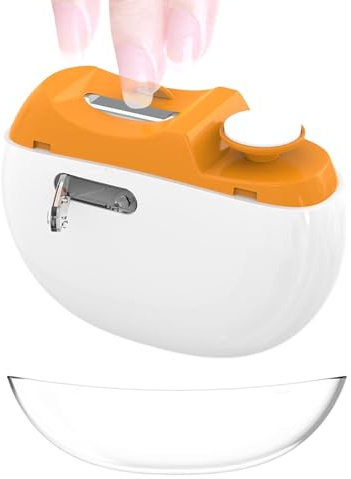 Yuemeuy Tagliaunghie Automatico | Modellatore Unghie con Luce 2 Velocità | Tagliatrice Di Unghie Delle Mani Automatica - Adatto Per Uomini, Donne, Anziani, Bambini, Per Uso Domestico E Da Viaggio, Per