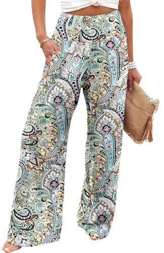 CHICZONE Wide Leg Yoga Pants for Women Casual Loose Cozy Sweatpants High Waisted Lounge Pajama Flowy Pants with Pockets