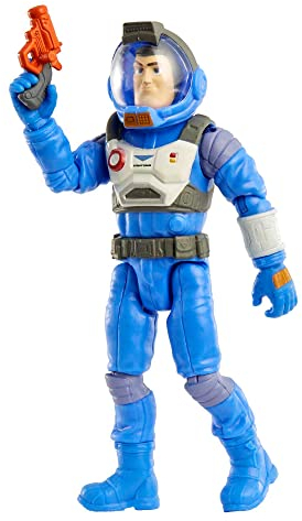 Buzz Lightyear HJK07 - Disney und Pixar Lightyear XL-03 Buzz Lightyear Figur, authentische Actionfigur ca. 13 cm groß mit 12 beweglichen Gelenken und Zubehörteilen, Geschenk für Kinder ab 4 Jahren