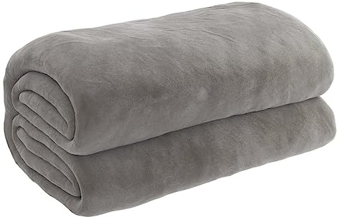 vidaXL Manta con Peso con Funda Tela Gris 200x230 cm 13 kg