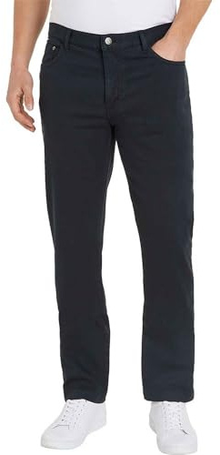 Tommy Hilfiger 5pkt Denton Structure Gmd Mw0mw33908, Pantaloni a cinque tasche Uomo, Blu (Desert Sky), 33W / 32L