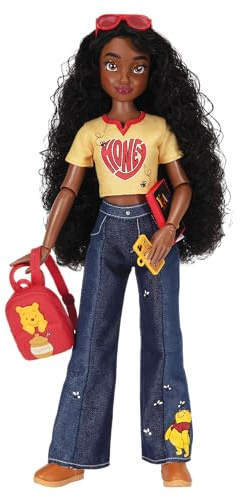 Disney ILY 4ever Fashion Dolls, Inspired by Winnie the Pooh 11.5 Tall with 13 Points of Articulation, Glittery Mickey Ring Included for You!