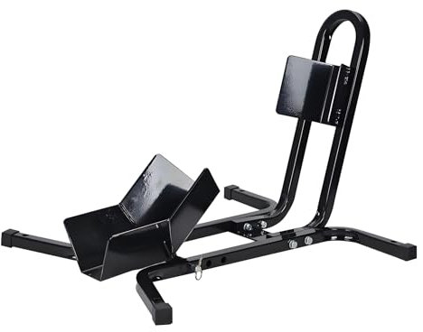 M.J COMFY-LIFE Motorcycles Wheel Chock Locking Stand System Steel Adjustable Fixing Tyre Holder Support Heavy Duty