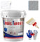 Generisch High-Gloss Marble Effect Epoxy Floor Coating, Louis Forest Epoxy, Waterproof Water-Based Epoxy Floor, Garage Floor, Concrete (dark gray, 0.5kg)