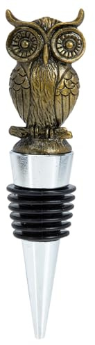 TOYANDONA Dekorativer Eulen Weinverschluss Luftdichter Flaschenstopper für Wein Öl und Essig Wiederverwendbar Einfach zu Bedienen als Geschenk für Partys Schützt Geschmack Geöffneter
