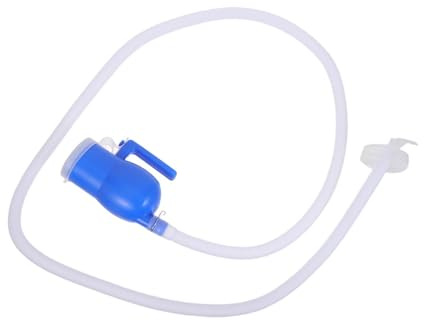 UPKOCH Urinoir Portable pour Hommes Transparent à Ondulations, Réutilisable en Plastique, Tuyau de 1,6 Mètre, Bouteille pour Uriner pour Voyage, Hôpital et Usage Nocturne