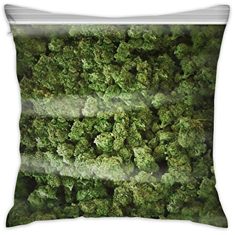 Sotyi-ltd Kissenbezug A Big Old Bag of Weed für Zuhause, Sofa, Bett, Auto, 45 x 45 cm