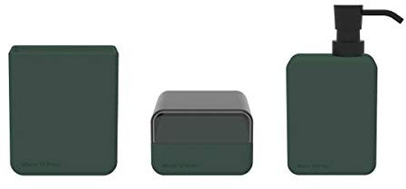 Marc O Polo Bad Accessoires The Edge Dark-Green, Seifenschale 10,5x10,5x2,1 cm