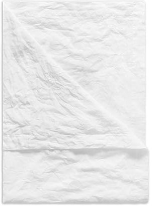 Luxury 100% Natural Linen Flat Sheet | Pure Linen Bed Sheets | Luxurious Hotel Quality | Belgian French Flax Woven In Portugal | White - King