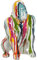 BigBuy Home Dekofigur Gorilla, 20,5 x 19,5 x 30,5 cm