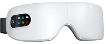 Masseur des Yeux Relaxant - Coufy Masseur Oculaire Portable - Vibration, Bluetooth, Compresse Chaude, Relaxation et Anti - Fatigue