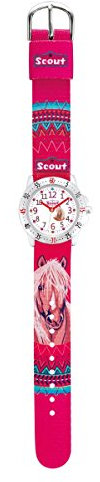 Scout Mädchen-Armbanduhr Analog Quarz Textil 280378071