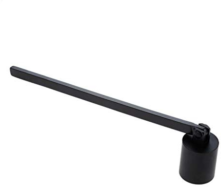 MUXSAM Extincteur de Bougie Éteignoir À Bougie Coupe-feu pour Éteindre Bougies La Bougie tabatière en Acier Inoxydable Flamer Manche Longue éteindre la mèche de feu