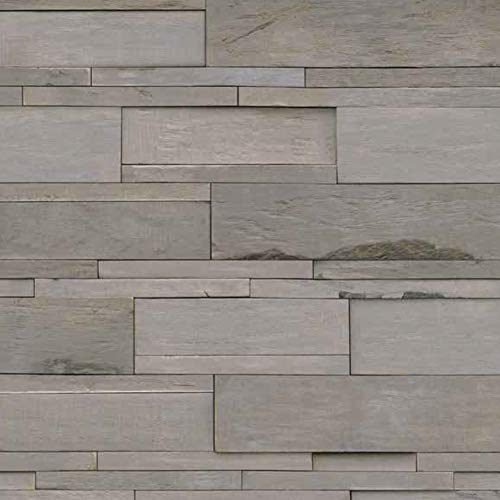INDO Barnwall Wandverkleidung Wandpaneele Holz Optik Verblender 3D Dunkel Braun I Modell: Verona I Inhalt: 6 Dielen = 2 Stück 90 mm / 2 Stück 120 mm / 2 Stück 150 mm