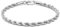 LeCalla 925 Sterling Silver Italian Diamond-Cut Braided Rope Chain Bracelet for Women 7 Inches