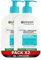 Garnier Pure Active Pack x2 Gel limpiador Hidratante con Ácido Hialurónico, Ceramida y Arcilla, Elimina Impurezas, Grasa y Maquillaje, 2 x 250ml