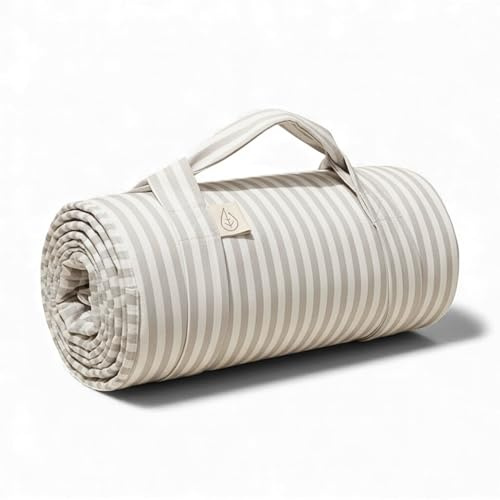 LIVLIG - Coperta da picnic, 140 x 200 cm, grande, con imbottitura, spiaggia, picnic, impermeabile