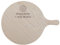 Geschenkissimo Pizzabrett Holz personalisiert mit Text + Motiv rund, 32 cm – Schneidbrett, Servierbrett aus Holz, Flammkuchenbrett, Holzteller für Pizza und Kuchen,