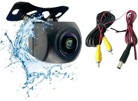 Cámara de visión trasera para automóvil, cámara de visión trasera AHD 1080P | Cámara de visión trasera AHD 1080P | Cámara de visión trasera de visión nocturna impermeable gran angular de 170 grados pa