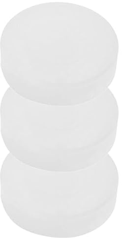 ibasenice 3pcs Glow Dark Ice Hockey Pucks Lightweight Training Equipment for Outdoors and Indoors Official Regulation Weight Pucks for Night Practice and Street Hockey
