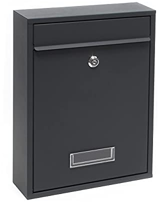 Kippen 10005AN Boîte aux lettres modèle MAIL Anthracite