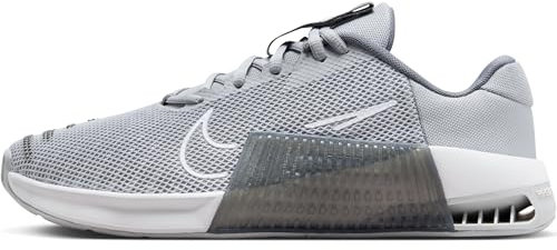 NIKE Men's Metcon 9 Sneaker, LT Smoke Grey/White-Photon DUST-WHI, 5.5 UK