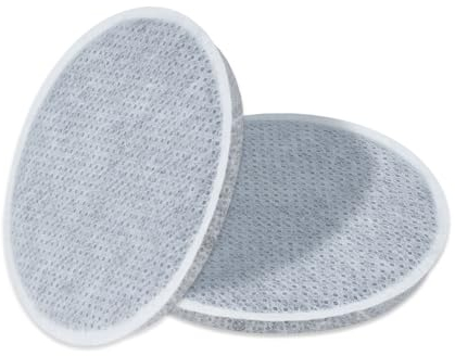 BAMBOOST Disc Water Filter Replacement for Brita Fill and Go Water Filter Bottles Carafes,Reduce Chlorine, Microparticles and Other Impurities(Pack of 2)