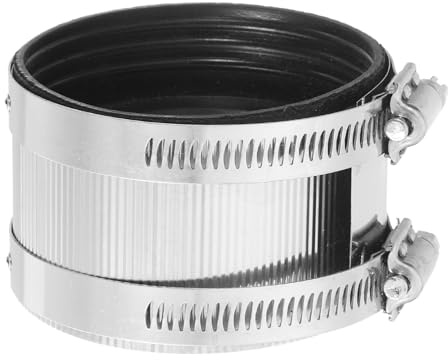 QUARKZMAN Flexibel slanganslutning 72-81 mm rörkoppling med rostfritt stål slangklämmor rostfritt stål rör reparation klämma för plast och metall rörledningar